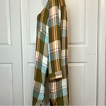 Cato  Plaid Button-Up Shirt Dress Photo 5