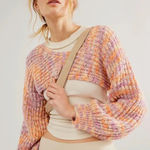 Free People  Multicolor Knit Shrug, Everyly Knit Bolero in Multi, size One size Photo 0