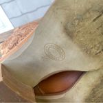 Bata Boots Lavorazione Artigiana Italian Laser Cut‎ Boho Western Leather 40 Brown Size 9 Photo 8