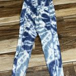 American Eagle  blue tye dye leggings Photo 3