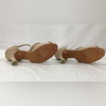 Women'sLight Tan Salsa Ballroom Dance Shoes Heel 2.5 and3 Very Fine SERA7001 8.5 Photo 7