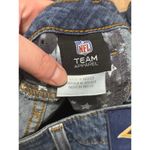 NFL Vintage  Los Angeles Rams blitz denim mini skirt Photo 6