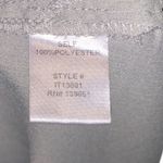 Oddi Sage Green Women's Ruffled V-Neck V-back Blouse Photo 6