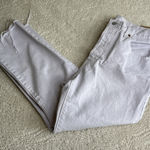 Levi's Women's 501 32x26 Raw Hem High Rise Button Fly Denim Light Purple Jeans Photo 0