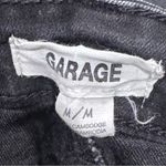 Garage Black Cutoff Jean Mini Skirt Women’s Medium Photo 2