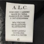 ALC Frank ALC A.L.C. Brinley Snake python print puff sleeve sheath mini dress 6 Photo 3