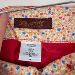 VTG Y2K Jalatex Denim Division Red Pleated Mini Skirt Skort Plus Size 18 Pleated Photo 3