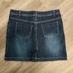 Boden Denim Mini Skirt Size 14 Photo 3