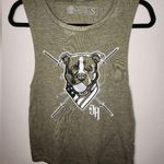 Jekyll Hyde pitbull muscle tank size S Green Photo 0
