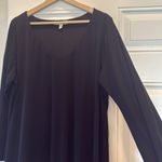 Banana Republic  stretchy scoop neck long sleeve maxi dress Photo 4