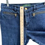 Ralph Lauren LRL Jeans Womens Size 6 Blue Zip Pockets Straight Classic Modern Photo 6