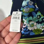 Aerie NWT Bikini Top Size Small in Blue/Green Floral Photo 3