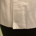 Ann Taylor LOFT Gray/White Stripe Seersucker Jacket. Photo 7