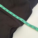 Vintage Jessica McClintock For Gunne Sax Maxi Mermaid Skirt Sz 7 Satin Vampygoth Black Photo 5