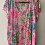 Lilly Pulitzer Lily Pulitzer Floral V-Neck Women’s Top Photo 0