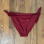 ANDIE The Mandalay Bikini Set Swimsuit Crimson Red Size Small NWT Photo 9