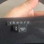 Theory ✨ Pinati Parkbay Scoop Neck Black Sz Medium Tee T-shirt✨ Photo 5