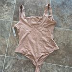 SKIMS  Fits Everybody Square Neck Bodysuit Ochre Large Photo 5