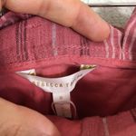 Rebecca Taylor  Stripe linen high rise shorts 8 Photo 3