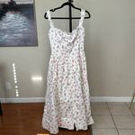 House Of CB  'Tatiana' Rose Print Midi Sundress floral‎ NWOT size Large Photo 4