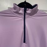 Ralph Lauren Polo  Lavender Purple Quarter Zip Pullover Mock Long Sleeve Golf Top Photo 1