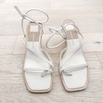 Dolce Vita Gemini Leather Strappy‎ Wedge Sandal Cream Size 11 Minimal Summer Photo 5
