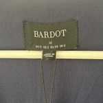 Bardot  Bellissa Sequin Mini Wrap Dress Navy Blue Long Sleeve Formal Cocktail Photo 4