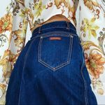 Vintage Gitano Denim Mini Skirt | Size S Blue Photo 7