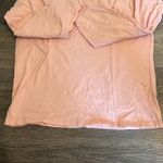 Dutch Bros Pink Long Sleeve Tee Dutch Luv Front pocket w/ Blue Graphics Large Photo 10