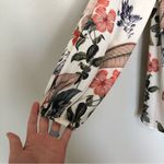 Show Me Your Mumu Lightning Bird Tunic Enchanted Florist Lace Up Floral Top XS Photo 4