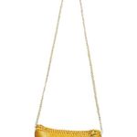 Vitória Golden Grass handmade bag from Brazil Gold Photo 2