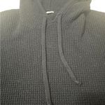 Aerie  Charcoal Knit Hoodie Photo 4