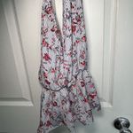 Daytrip  Women's‎ Floral Striped Sleeveless Blouse V-neck Flowy Size Small Summer Photo 6