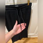 Aritzia /Sunday Best Black Waffle Pant Photo 4