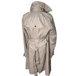 Banana Republic  Trench Coat‎ Medium Tall Double Breasted Belted Classic Photo 15