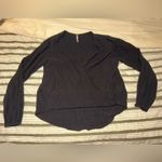 Free People  Check On It Wrap Top Photo 2