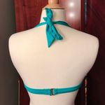 Mossimo Supply Co Teal Halter Bikini Top Photo 2