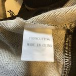 🩵NWT🩵 WOMENS 100% COTTON TIE DYE CREWNECK SWEATSHIRT BLACK & WHITE SIZE LG Photo 7