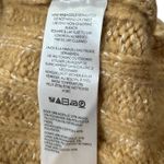 Maeve  Tan Sequin Knit Cardigan Sweater Button Front Long Sleeve Size L new Photo 7