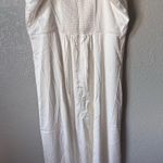 Abercrombie & Fitch  ivory Camille slit maxi dress L NWT occasionwear party Photo 0