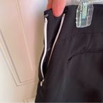 J.Crew 4/$20  Dressy Stretchy Flat Front Shorts Black and White Photo 7