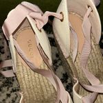 Gucci Espadrille with Ribbon Tie size 39.5 Photo 4