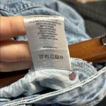White Fox Boutique  Jeans High Rise Straight Leg Distressed Size Medium Photo 4