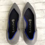 Rothys The Point Cloud Grey Birdseye Flexible Upper Gum Outsoles Shoes Sz 6.5 Photo 3