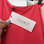 CLUB L LONDON pink Ruched Panel One Shoulder Maxi Dress Size 10 Photo 6