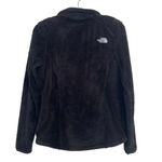The North Face Black Fuzzy Fleece Full Zip Jacket Sz S Photo 4