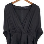 French Connection Black V Neck Romper Size 6 Photo 1