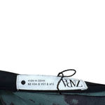 ZARA  Maxi Dress Tie Dye Printed Chiffon‎ Beaded Straps Green Size Small Photo 15