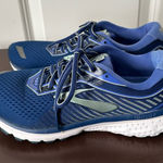 Brooks Women’s Ghost 12 Blue Running Shoes Lace Up Sneaker Size 8.5 Photo 0