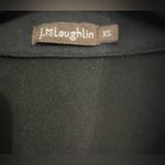 J. McLaughlin , black velour dress, sz. XS Photo 4